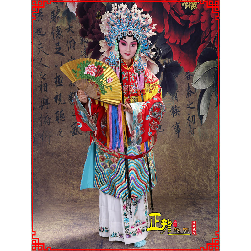 珠海凤袍杨贵妃贵妃醉酒 软绉团凤女蟒
